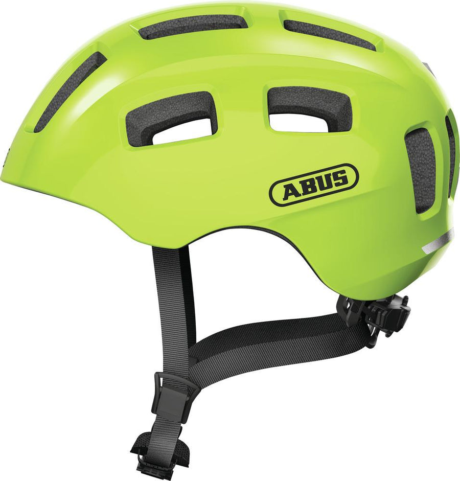 Abus Kinderhelm Youn-I 2.0 signal gelb M 52 bis 57cm