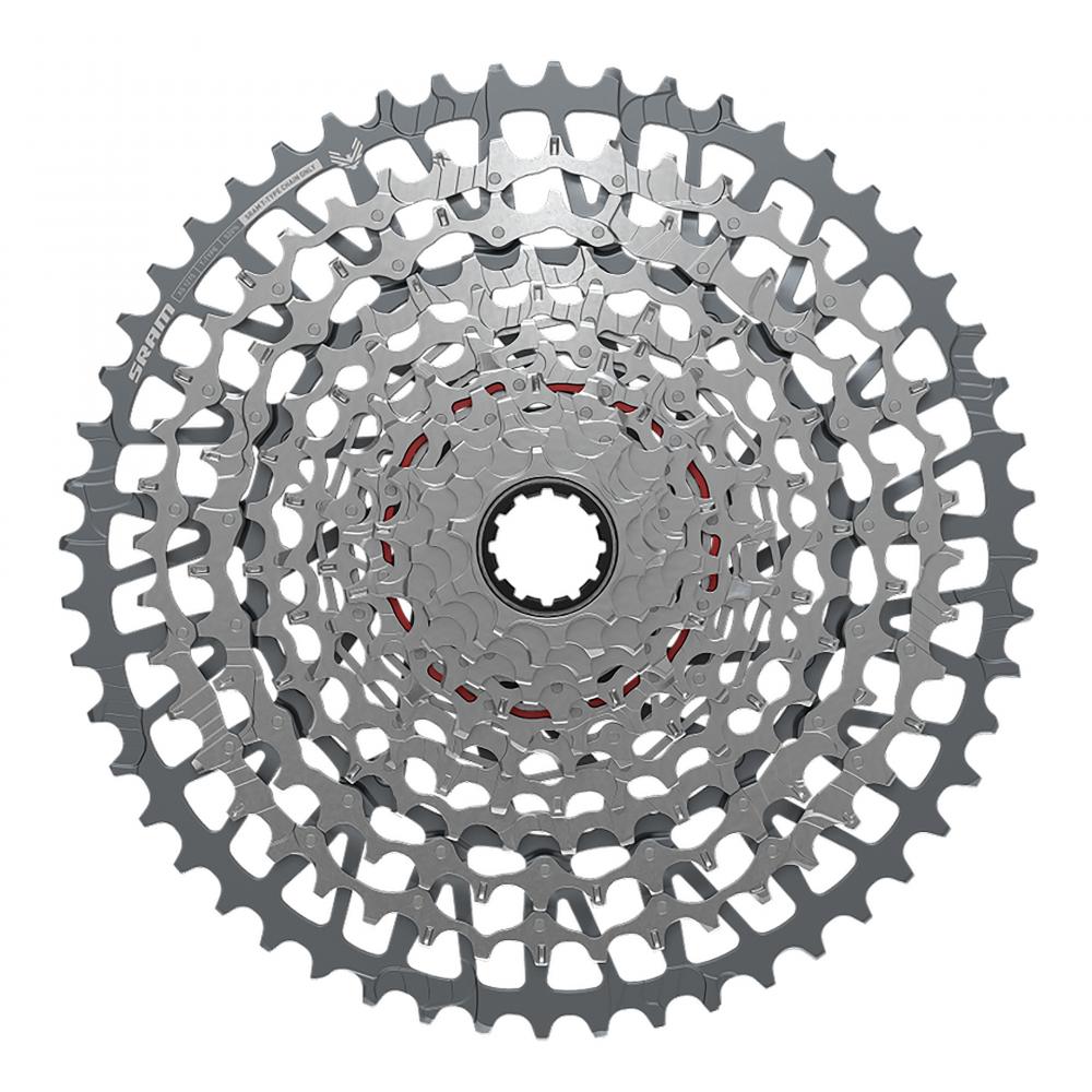 SRAM GX Eagle Transmission XS-1275 T-Type Kassette 12-fach 10-52 Zähne XD silber