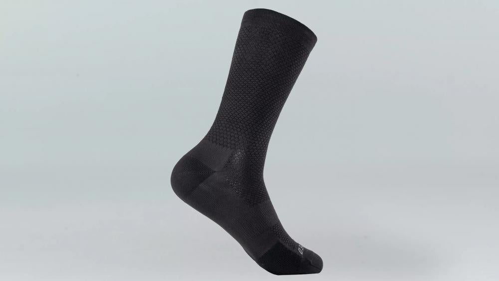 HYDROGEN VENT TALL SOCK BLK L - Hohe Belüftungssocken Schwarz Größe L - Bekleidung