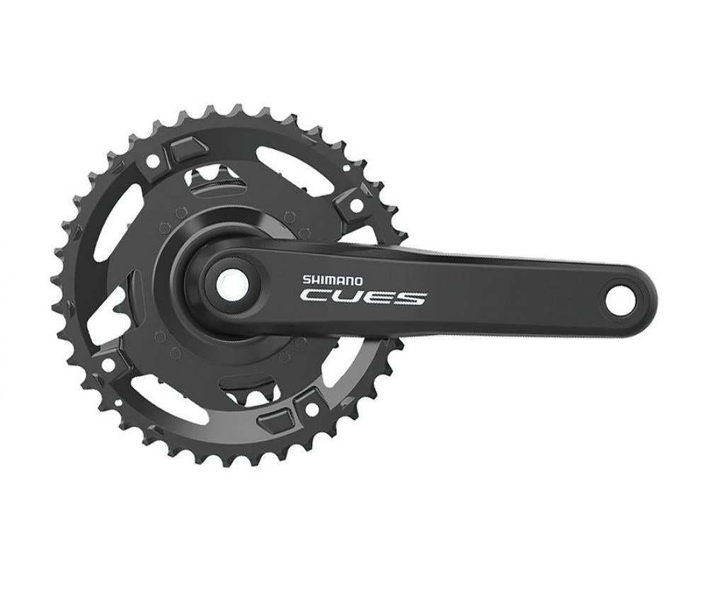 Shimano Kurbelgarnitur CUES FC-U4010, schwarz, 40-26 Zähne, 11-fach, 170mm.