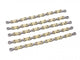 XLC Kette CC-C08 1/2 x 11/128, 114 Gl. 10-f. gold/silber