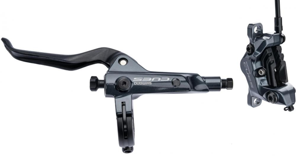 SHIMANO Scheibenbremse CUES U8020 VR Links - hydraulische Vorderradbremse für Flat-Mount