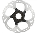 SHIMANO RT86 Bremsscheibe 180mm 6-Loch mit Ice Technologies für starke Bremsleistung.