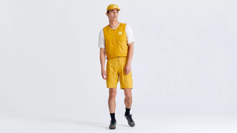 S/F GEAR VEST MEN OCHRE L