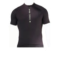 Etxeondo Herren Trikot MEERSBURG Schwarz - Atmungsaktives Kurzarm Fahrradtrikot mit Rückentaschen