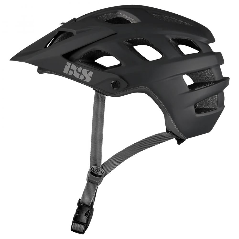 iXS Trail EVO Fahrradhelm, schwarz, Größe S/M.