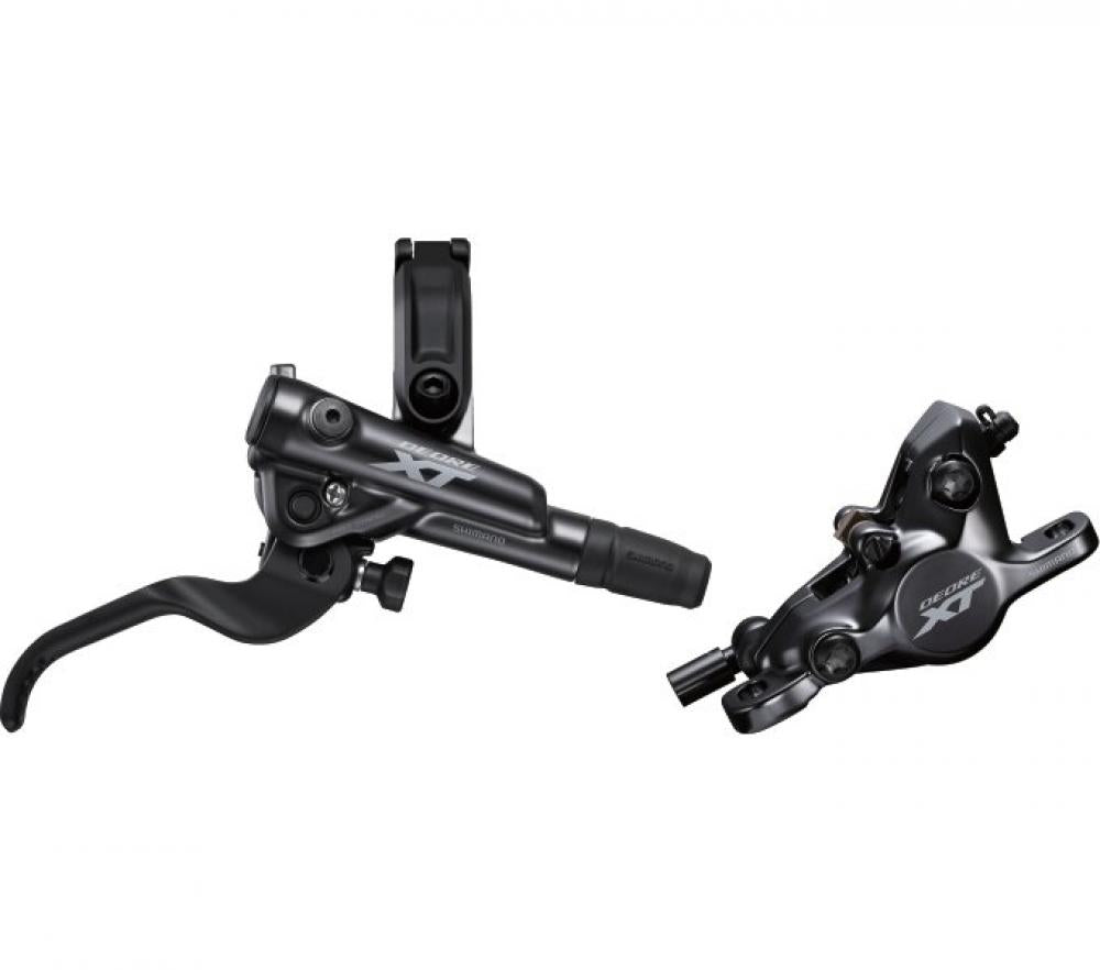 SHIMANO Scheibenbremse DEORE XT M8100 HR Scheibenbremse - vormontierte Hinterrad-Bremsanlage
