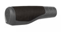 Herrmans Lenkergriffe Line 124/90mm, Ø 22mm, schwarz/grau, Paar