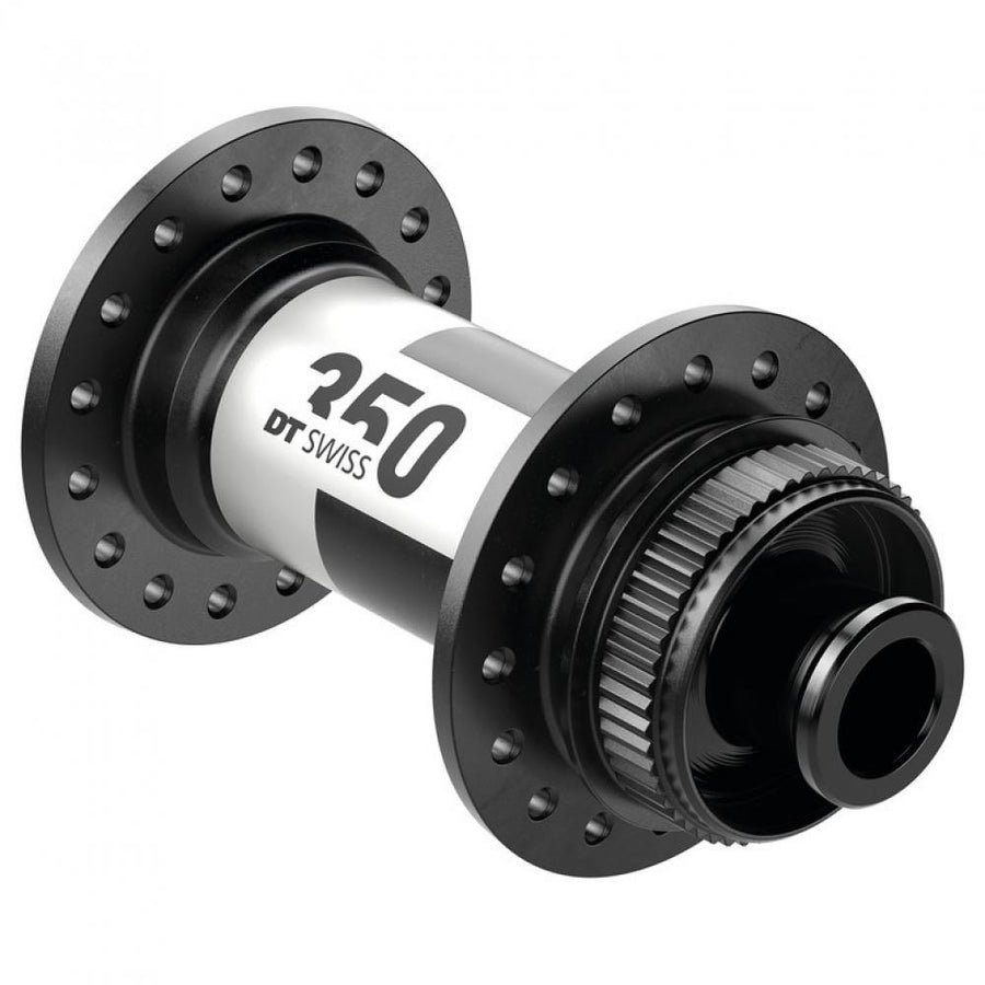 DT Swiss Nabe Road VR 350 Classic 24 Loch Schwarz - zuverlässige Centerlock-Vorderradnabe