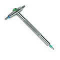 Abbey Tools Multitool T-Way 3-Bit-Griff Silber - maximale Hebelwirkung