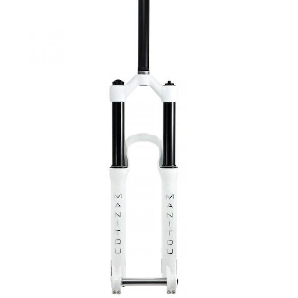 Manitou Federgabel Circus Expert 26" 100 mm Weiß - präzise Dirtjump-Performance
