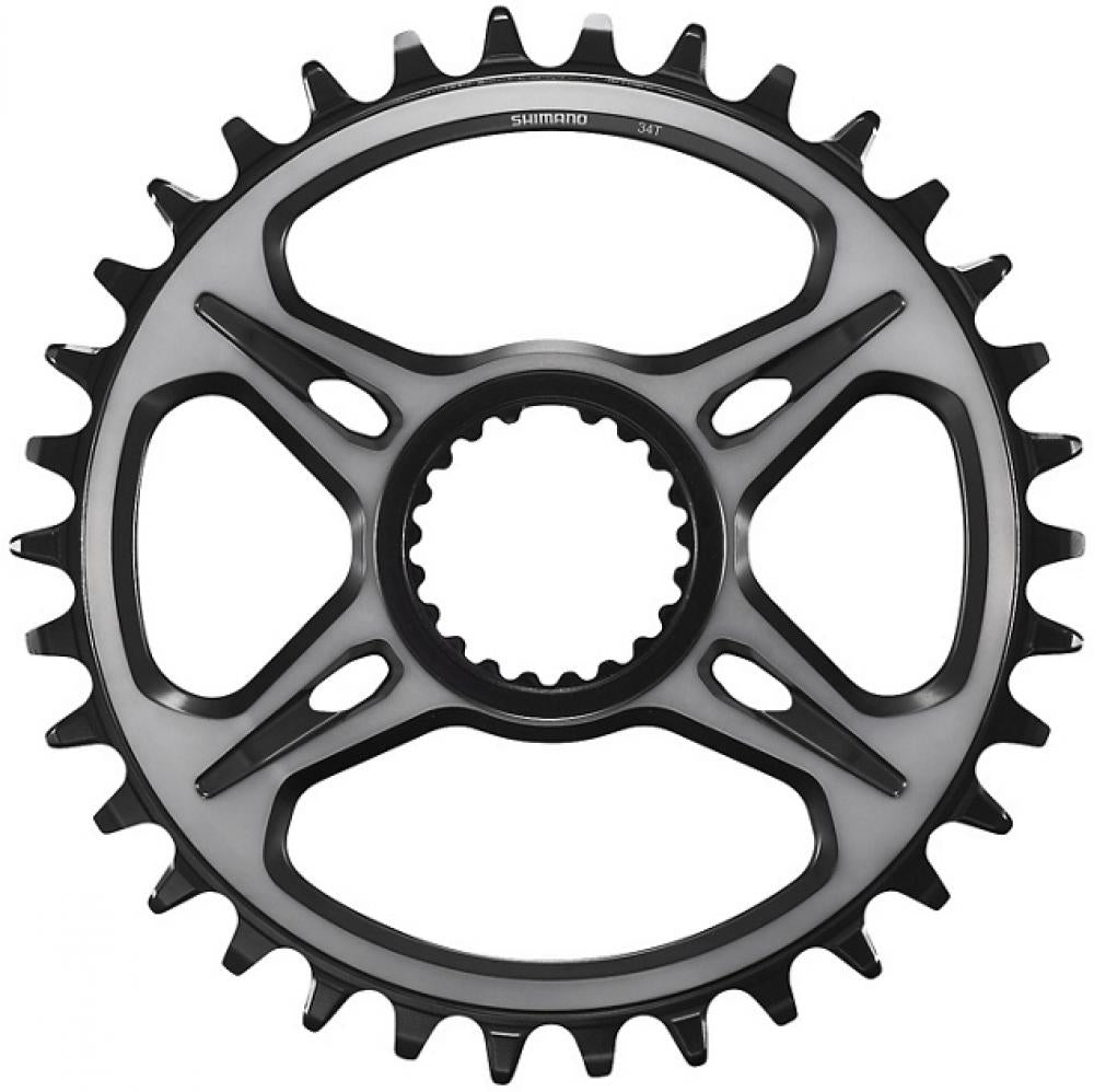 SHIMANO Kettenblatt XTR FC-M9100/FC-M9120 34 Zähne - Leichtes 1x12-Upgrade für maximale Effizienz