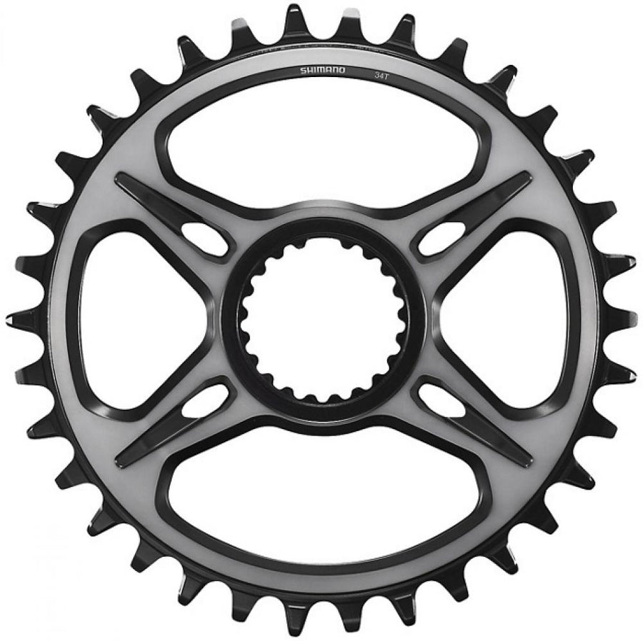 SHIMANO Kettenblatt XTR FC-M9100/FC-M9120 34 Zähne - Leichtes 1x12-Upgrade für maximale Effizienz