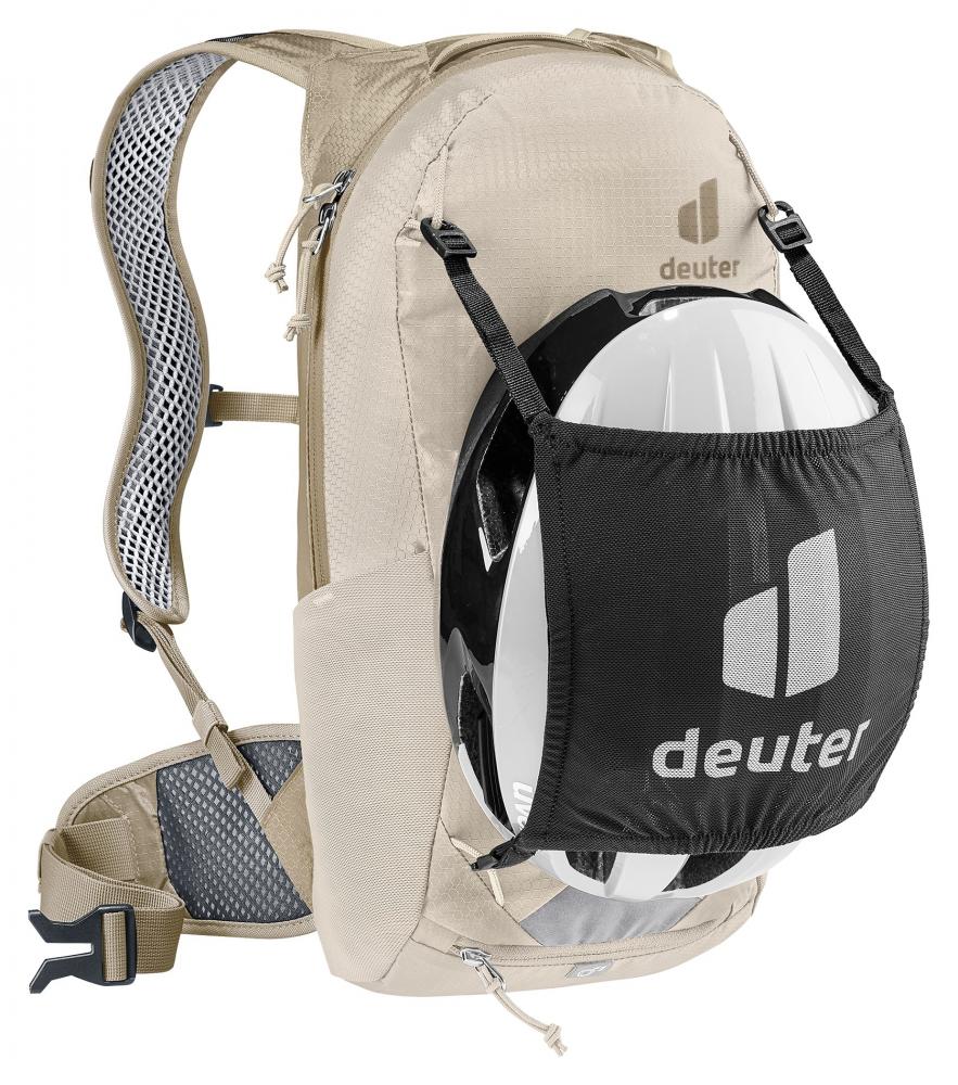 Deuter Race 8 Fahrradrucksack Alu-Greystone - Leichter & stabiler Rucksack mit Airstripes