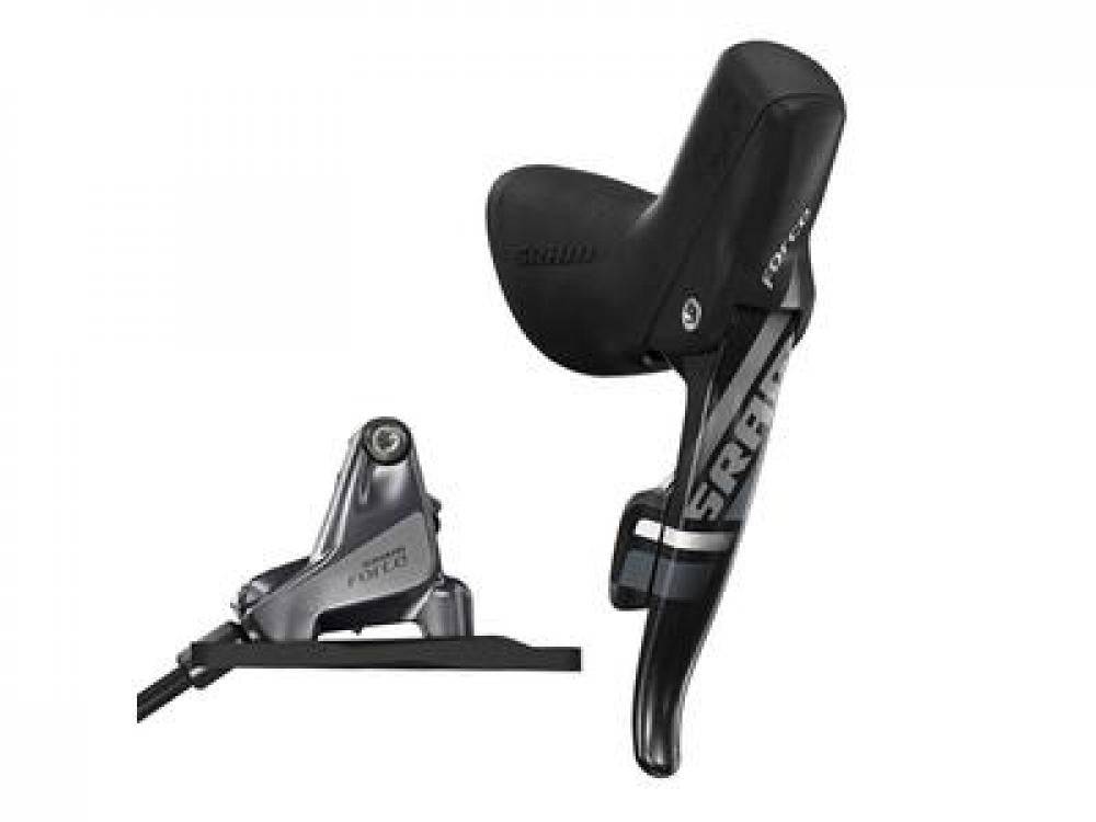 SRAM Force 22 hydraulische Disc Schalt-/Bremseinheit Flat Mount links vorne - präzise Kontrolle für Road