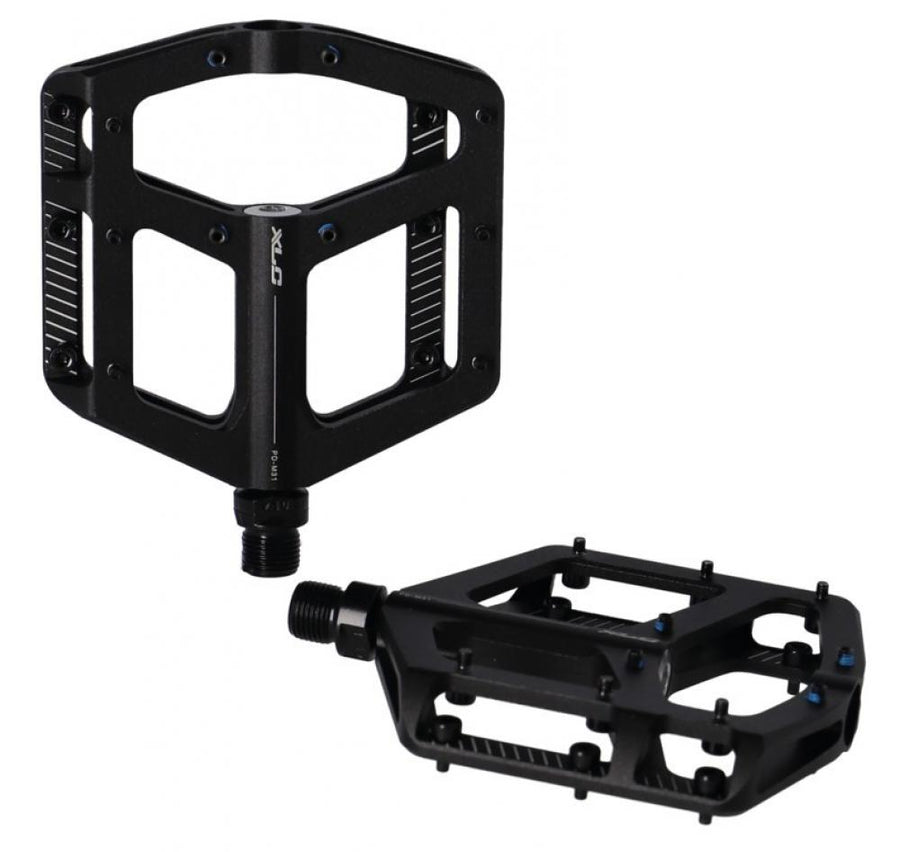 XLC Plattform-Pedal PD-M31 schwarz. Zwei robuste Fahrradpedale für Mountainbike & Trekking.