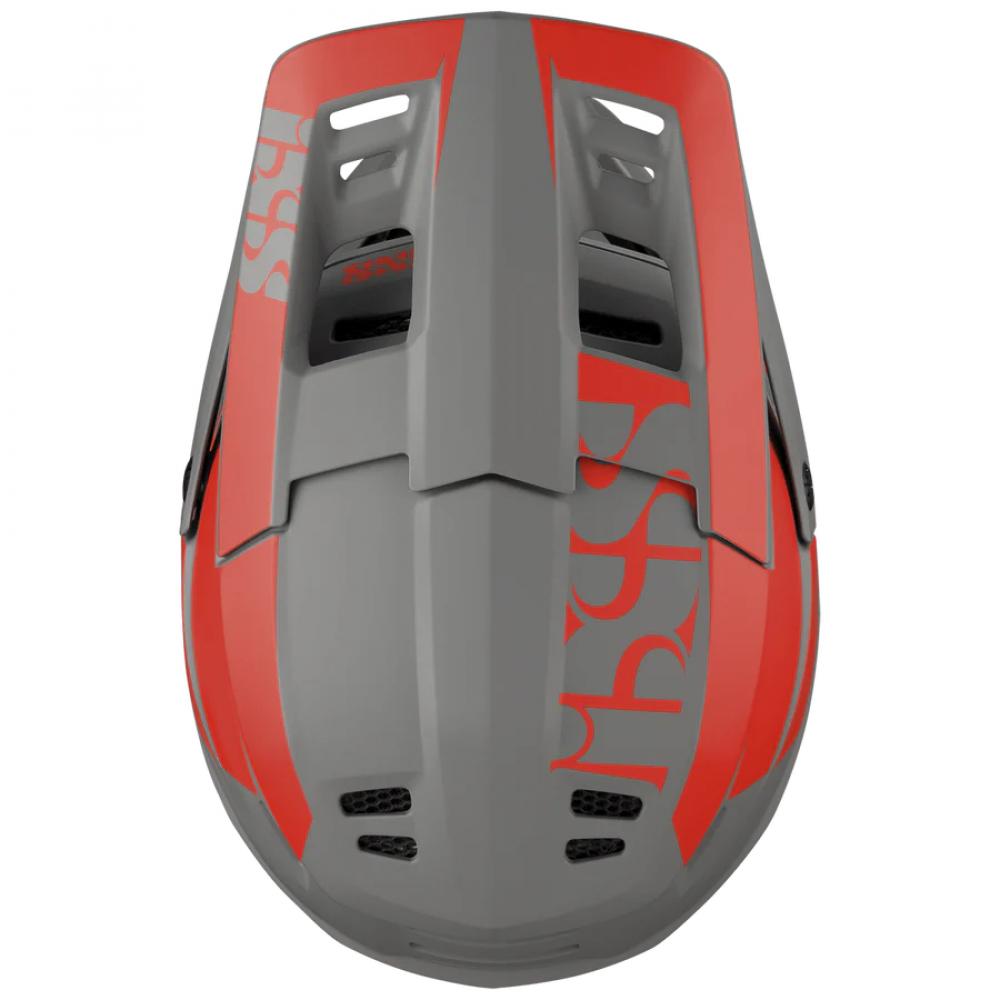 IXS Sports Division iXS XACT Evo helmet M/L Red-Graphite - sicherer Fullface-Helm für Downhill & Enduro