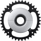 SHIMANO Kettenblatt SM-CRE50 44Z ohne Schutzscheibe - leiser, effizienter E-Bike-Antrieb