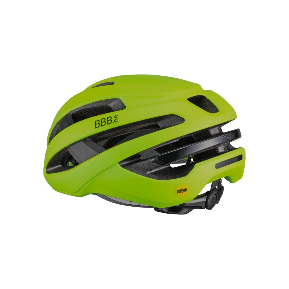 BBB Cycling Helm Maestro MIPS S matt neongelb - maximaler Rundumschutz und Belüftung
