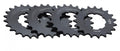 Miche Single Speed Ritzel 1/8", 21 Zähne, schwarz, aus 7075 Aluminium, Made in Italy.