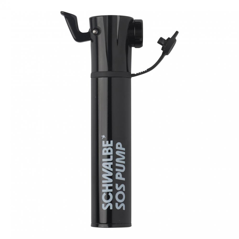 Schwalbe SOS Pump Minipumpe AV/SV/SCV 6 bar mit Rahmenhalter