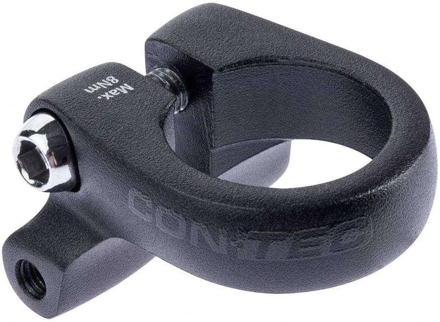 CONTEC SATTELKLEMMSCHELLE RACK SUPPORT 28,6MM SCHW