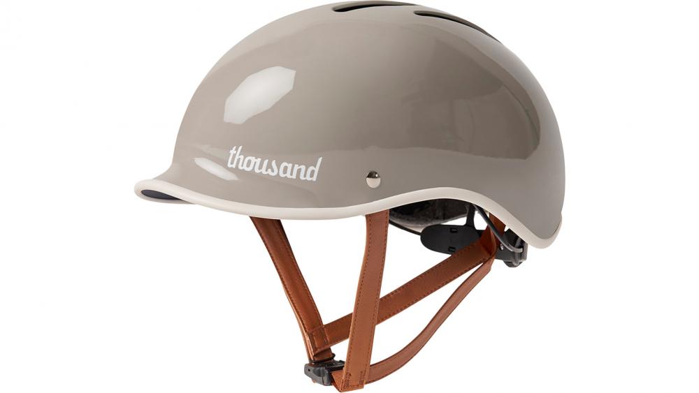 Thousand Heritage 2.0 Fahrradhelm Dove Grey S 54-57 cm - leichter Retro City-Helm mit Belüftung, Magnetverschluss, Sicherheitszertifizierung