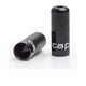 capgo OL Endkappenset Bremsaußenhülle Alu Ø 5 mm Schwarz - 10er Set