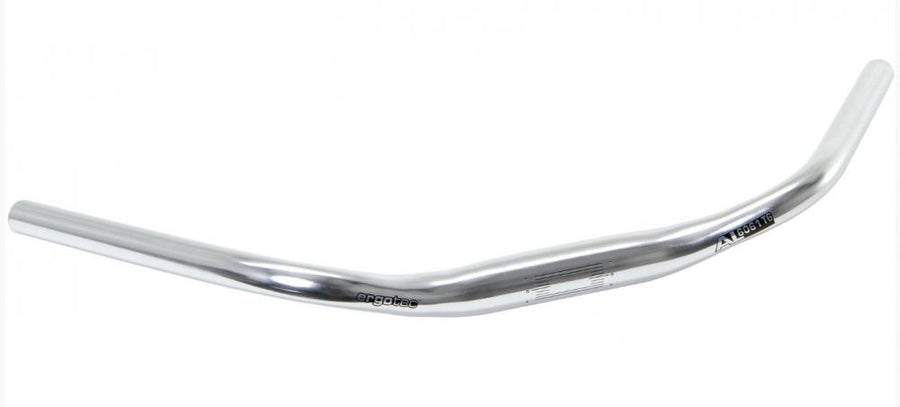 Ergotec Lenker Ø 31,8 mm 610 mm Höhe 32 mm 45° silber