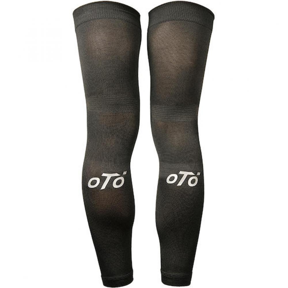 VeloToze Beinlinge Graphene S/M Schwarz - leichter Wetterschutz mit Wärmeleistung