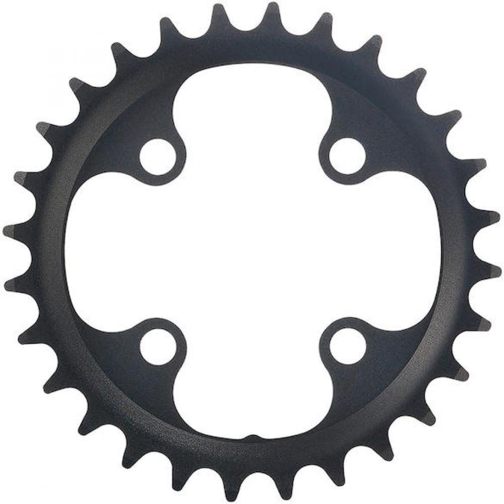 FSA Kettenblatt MTB 4-Arm 2x 64 mm x 24 T Schwarz - präzises Schalten für MTB-Antriebe