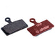 Scheibenbremsbelag Sinter 004 Shimano G organisch, MTB Standard, rot, Set