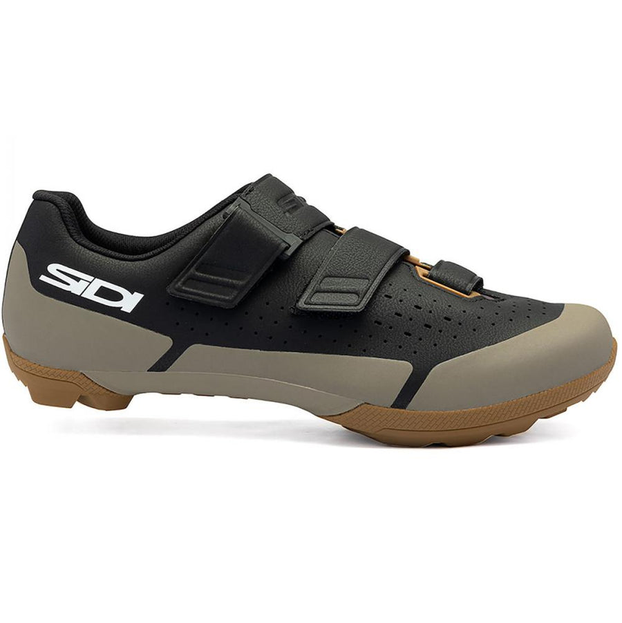 SIDI Asper Gravel Millenium Fit black/black Gr.46 - GR1NC Sohle, Microtech, Klett, Steifigkeit 6, Komfort-Einlegesohle