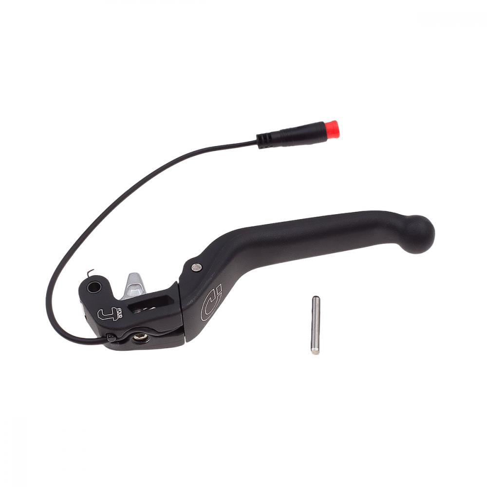 MAGURA Bremshebel MT4e HIGO-Öffner (NC), 3-Finger Aluminium-Hebel - sichere E-Bike-Bremskontrolle