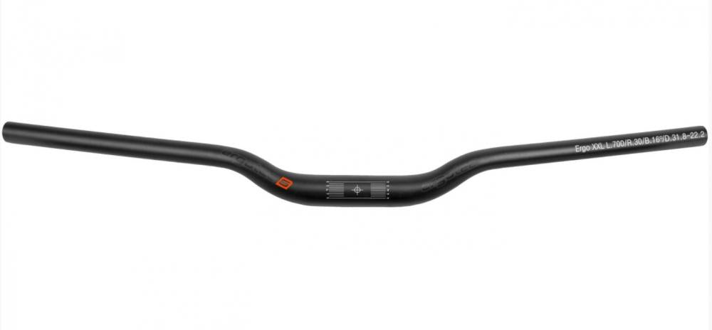 ergotec Lenker Ergo plus Series XXL 700 mm 16° Ø 31 - 31.8 mm