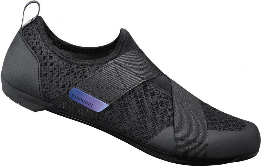 SHIMANO Fahrradschuhe IC100 ? Indoor/Road SPD-SL/SPD, Größe 40, Schwarz