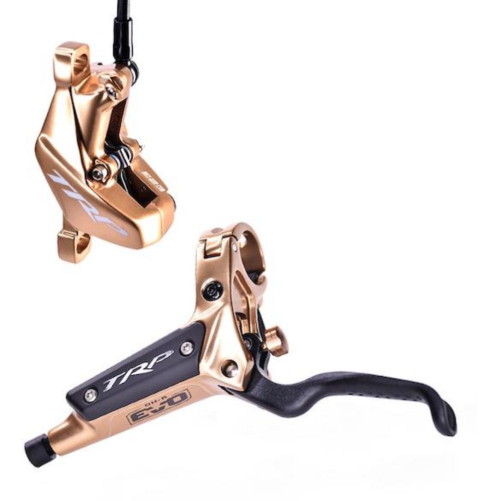 TRP DH-R EVO HD-M846 Scheibenbremse Gold - 4-Kolben Hydraulische Bremse