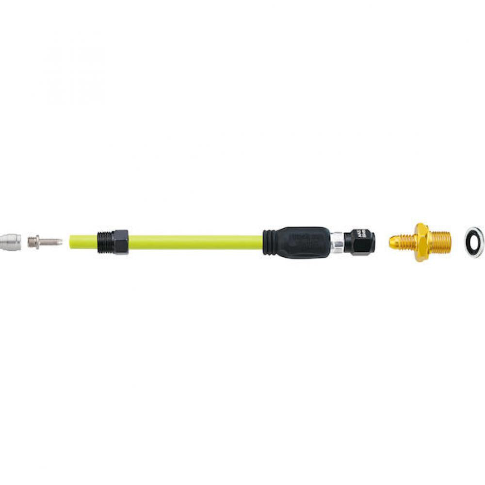 Jagwire Anschlussset Pro Quick-Fit Adapter für SRAM/AVID Universalgröße Schwarz/gold - maximale Bremsperformance