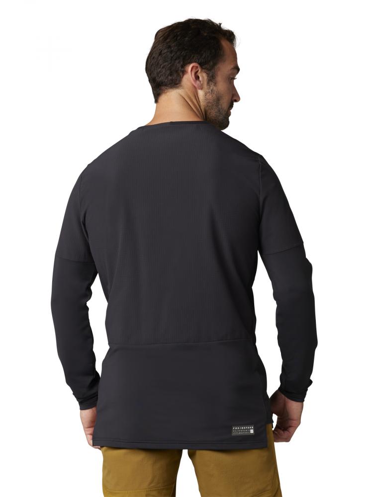 Fox Defend Thermal Jersey black Größe S Herren