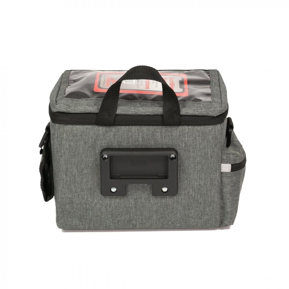 Haberland Lenkertasche 8l Max grau - praktische Fahrrad-Lenkerbag mit KLICKfix