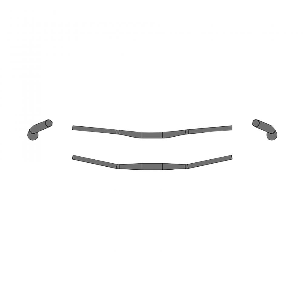 ergotec Low Riser Bar 6+ MTB-Lenker 800 mm - 31,8 mm, 8°