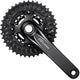 SHIMANO Kurbelgarnitur DEORE FC-M6000 Kurbelgarnitur - 10-fach, 175 mm, 40-30, 22 Zähne