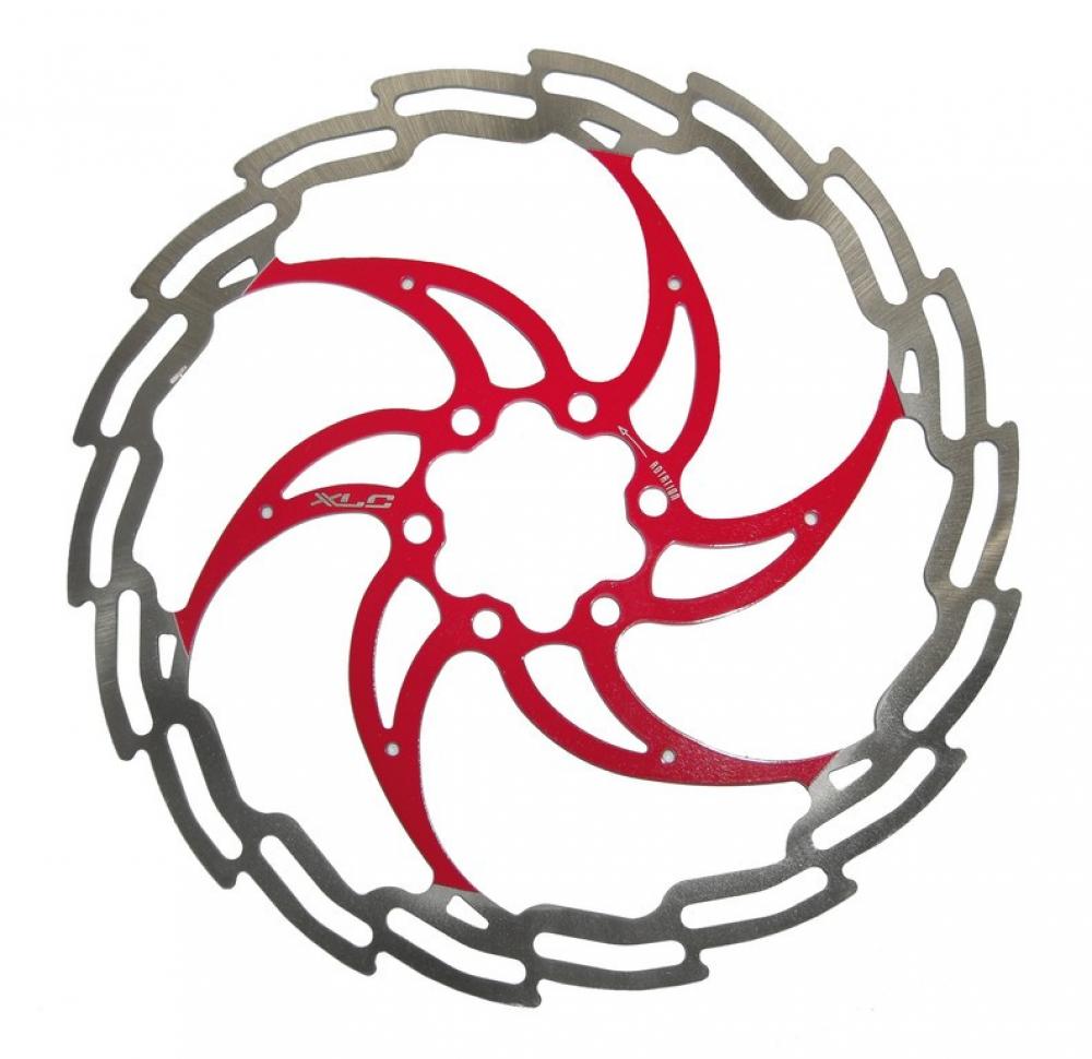 Bremsscheibe Br-x02 Ø 160/1,8mm, Silber/rot, 97g