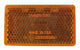Busch&Müller seitlicher Rückstrahler eckig 563/2-2 für Starrgabel, orange