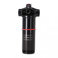Schwarzer Rockshox Eyelet Dämpfer Body Trunnion 57.5 Vivid C1+ 2024+ mit rotem O-Ring und Sag-Markierungen.