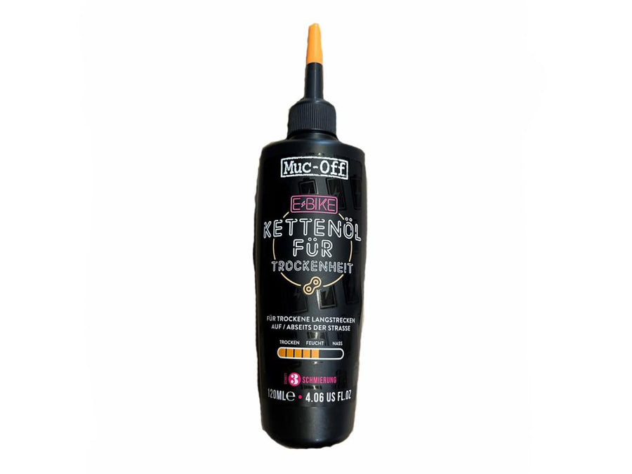 Muc-Off E-Bike Dry Lube 120 ml - Kettenschmiermittel für trockene Bedingungen