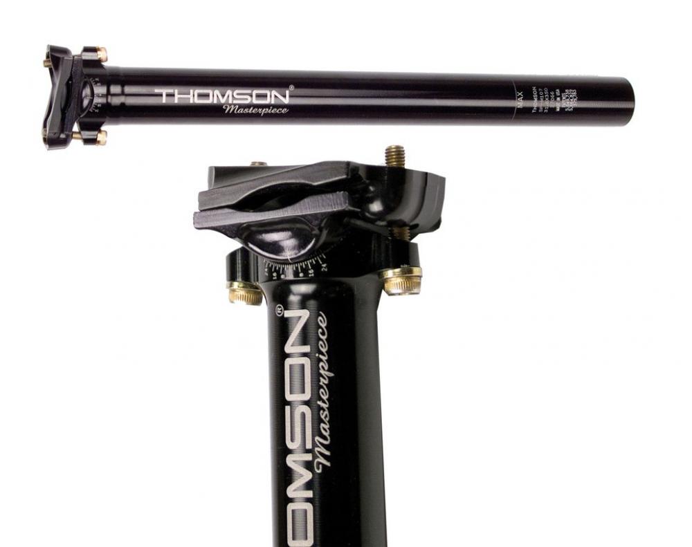 Thomson Patentsattelstütze Masterpiece Ø 31,6mm 350mm schwarz 193g