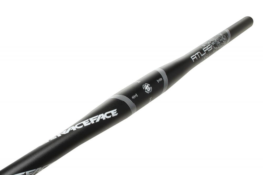 Race Face Atlas Flat Lenker, 31.8, 785x0mm, grün - breiter Downhill- und Enduro-Lenker