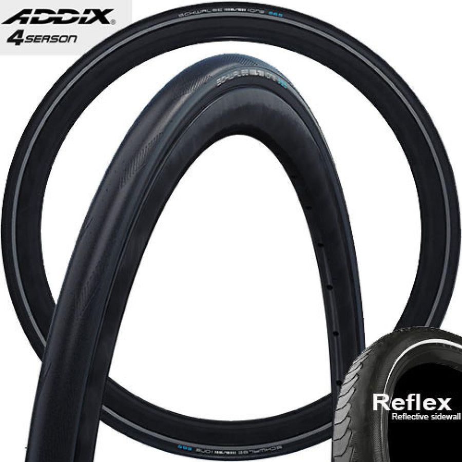 Schwalbe One 365 Perf 4-Season Faltreifen 25-622 - Rennradreifen mit Pannenschutz