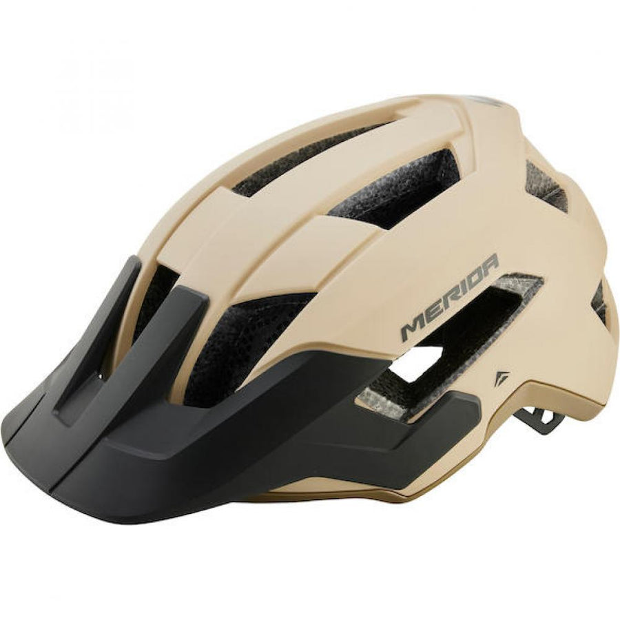 Merida Helm Northshore sand 54-58 cm Sand - sicherer Trail-Helm mit starker Belüftung